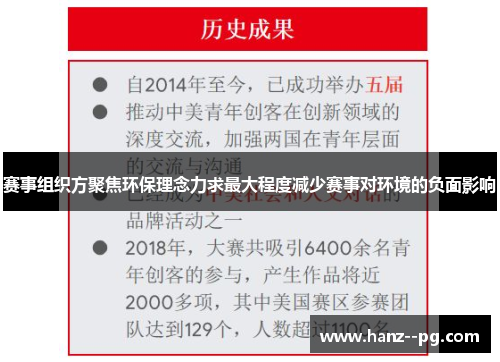 赛事组织方聚焦环保理念力求最大程度减少赛事对环境的负面影响